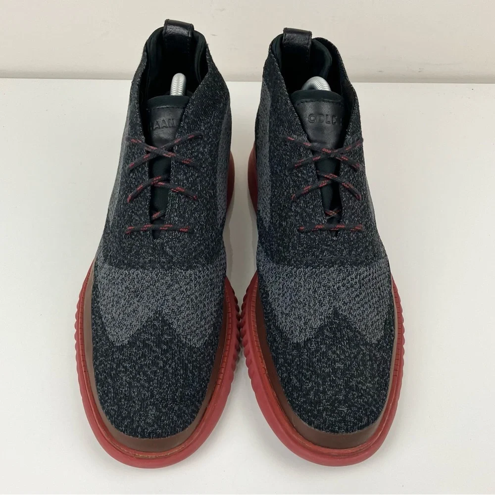 NFS Cole Haan Men’s Shoes Size 8.5 M 2.Zerogrand Stitchlite Chukka Boots Gray